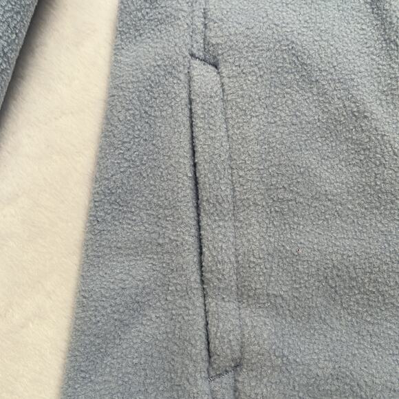 Columbia Full Zip Fleece Jacket Youth 2T Castle Dale Light Dusty Blue Pockets - Picture 3 of 8